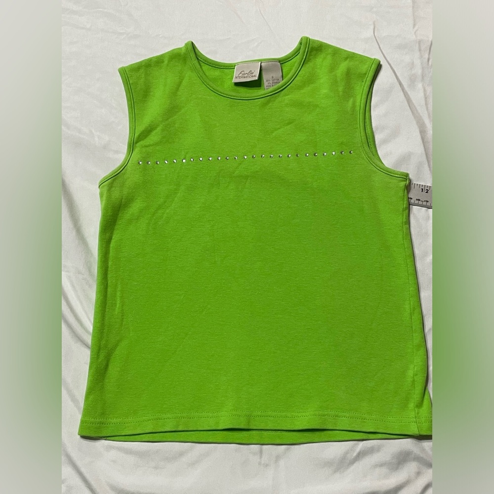 Lime Green‎ top